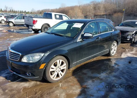 2008 Mercedes-Benz C 300 Luxury 4Matic/Sport 4Matic from USA, damaged, VIN WDDGF81X58F181697